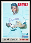1970 Topps Bb- #500 Hank Aaron, Braves
