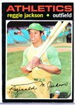 1971 Topps Bb- #20 Reggie Jackson, A’s