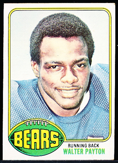 1976 Topps Football- #148 Walter Payton, Bears- ROOKIE!
