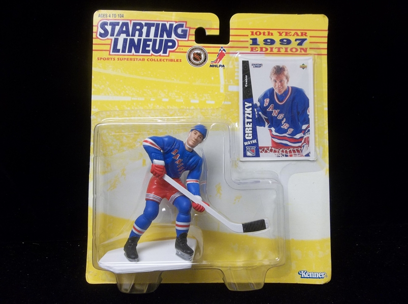 1997 Kenner SLU- Wayne Gretzky, N.Y. Rangers