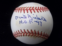 Autographed Phil Niekro Official NL Baseball- PSA/DNA Certified