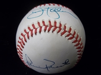 Autographed Jim Palmer/ Robin Roberts Official AL Baseball- PSA/DNA Certified