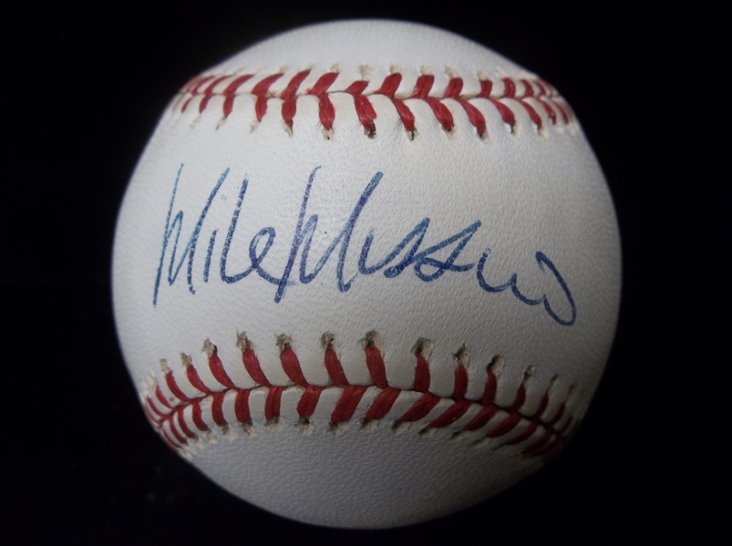 Autographed Mike Mussina Official AL Baseball- PSA/DNA Certified