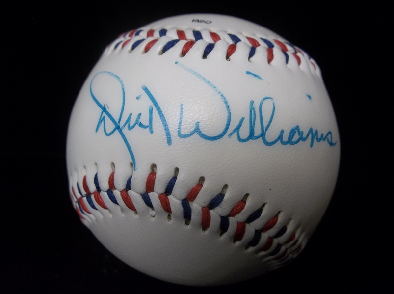 Autographed Dick Williams Official 1999 All-Star Gane Baseball- PSA/DNA Certified