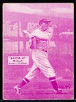 1934-36 Batter Up Bb- #77 Heinie Manush, Senators- Purple Color