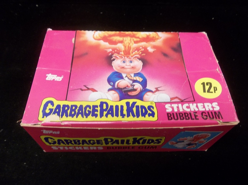 1985 Topps Garbage Pail Kids- 1 Unopened Series 1 Great Britain Box of 48 Packs
