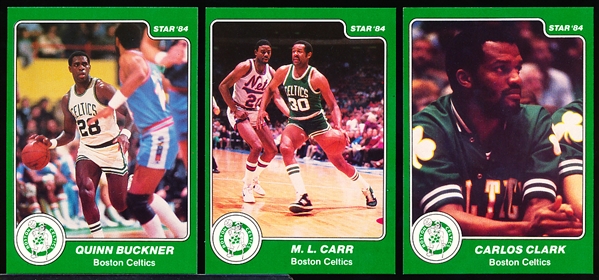 1983-84 Star Bskbl.- 7 Diff. SP Boston Celtics