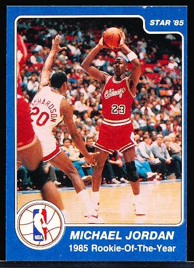 1984-85 Star Bskbl. #288 Michael Jordan ROY