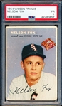 1954 Wilson Franks- Nelson Fox, White Sox- PSA 1 Poor