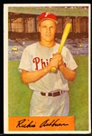 1954 Bowman Baseball- #15 Richie Ashburn, Phillies