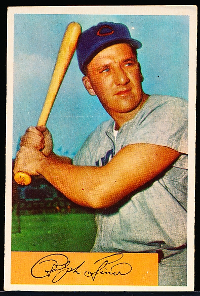 1954 Bowman Baseball- #45 Ralph Kiner, Cubs