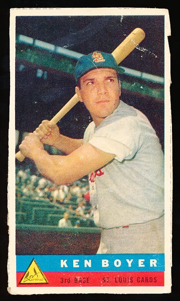 1959 Bazooka Baseball- Ken Boyer, Cards- SP.