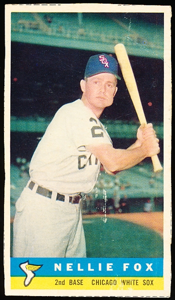 1959 Bazooka Baseball- Nellie Fox, White Sox- SP