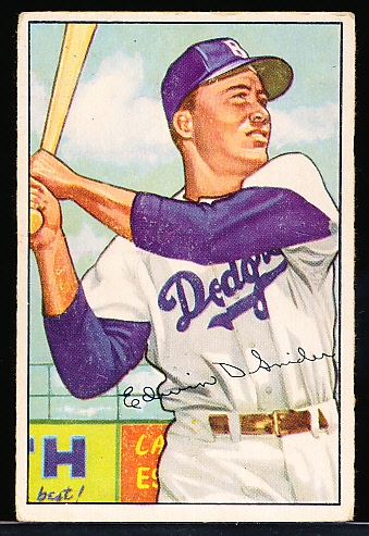 1952 Bowman Bb- #116 Duke Snider, Dodgers
