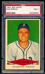 1954 Red Heart Baseball- Gus Zernial, Phila A’s- PSA NM 7
