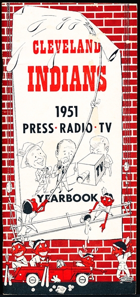 1951 Cleveland Indians Press Guide