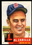 1953 Topps Bb- #181 Al Zarilla, Red Sox