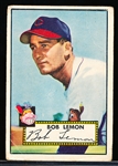 1952 Topps Baseball- #268 Bob Lemon, Cleveland