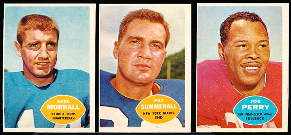 1960 Topps Fb- 22 Cards