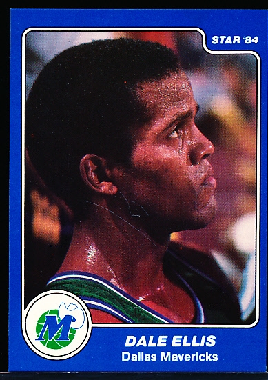 1983-84 Star Bskbl. #53 Dale Ellis SP XRC, Mavericks