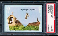 1968 Screen Gems- “Flying Nun”- #61 “Inspecting The Property”- PSA Nm-Mt 8 