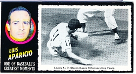 1971 Topps Bb- Greatest Moments- #51 Luis Aparicio, White Sox