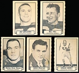 1962 Topps CFL Football- 50 Asst- “Singles”- All Edmonton Eskimos