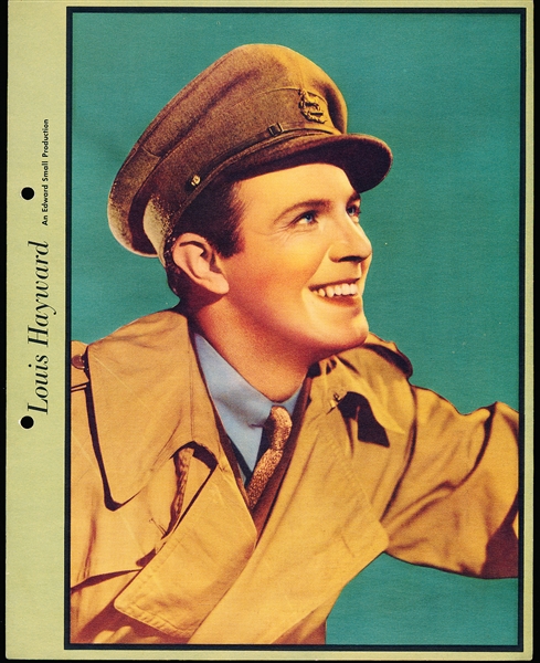 1940 Dixie Cup Movie Star Premium- Louis Hayward