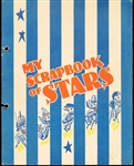1941 Dixie Cup Movie Star Premium Scrapbook Covers (Front & Back)