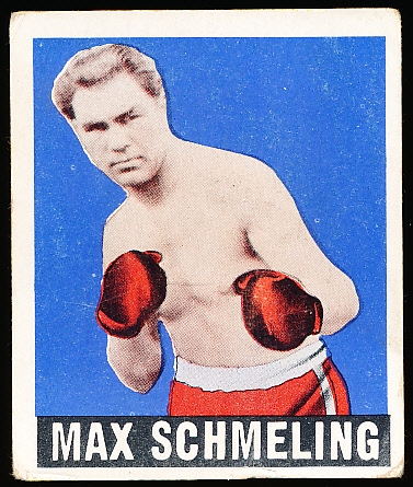 1948 Leaf Boxing- #32 Max Schmeling- Cream Back