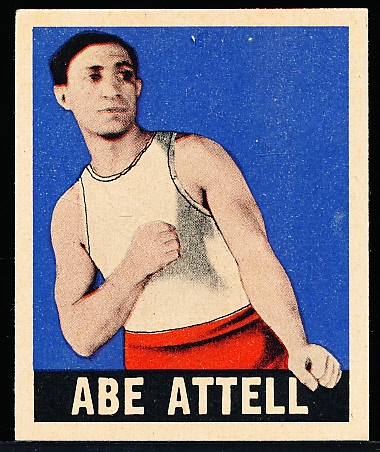 1948 Leaf Boxing- #25 Abe Attell- Gray Back
