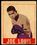 1948 Leaf Boxing- #48 Joe Louis- Gray Back