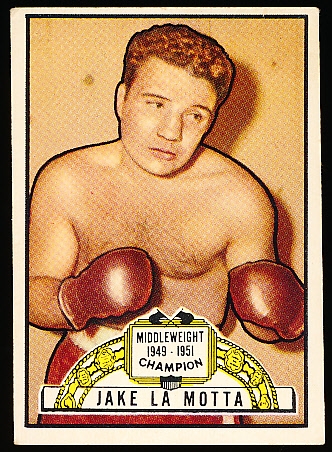 1951 Topps Ringside Boxing- #3 Jake LaMotta
