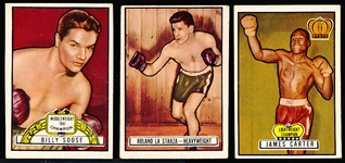 1951 Topps Ringside Boxing- 2 Diff