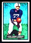 1951 Topps Magic Fb- #4 Babe Parilli