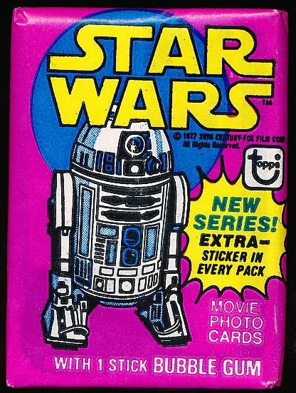 1977 Topps “Star Wars” Series #3- One Unopened Wax Pack