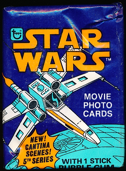 1977 Topps “Star Wars” Series #5- One Unopened Wax Pack