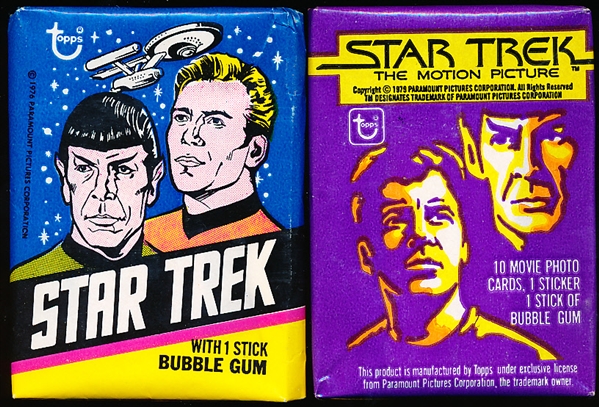 Two Diff. Star Trek Unopened Wax Packs