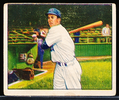 1950 Bowman Baseball- #77 Duke Snider, Dodgers