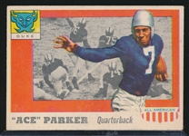 1955 Topps All American Football- #84 Ace Parker, Duke-RC SP