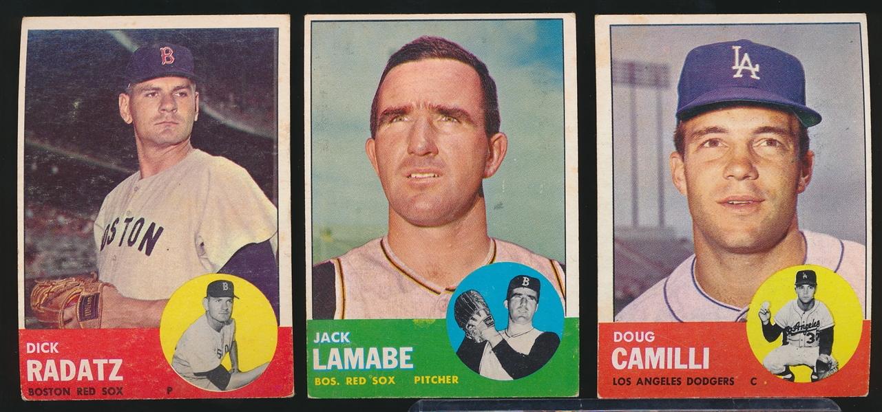 1963 Topps Bb- 14 Diff