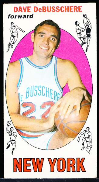 1969-70 Topps Basketball- #85 Dave DeBusschere RC