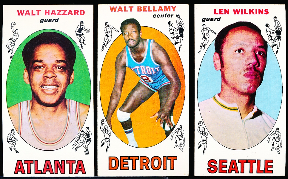 1969-70 Topps Basketball- 7 Diff