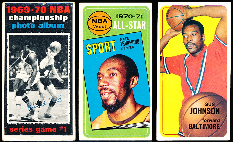 1970-71 Topps Basketball- 40 Asst
