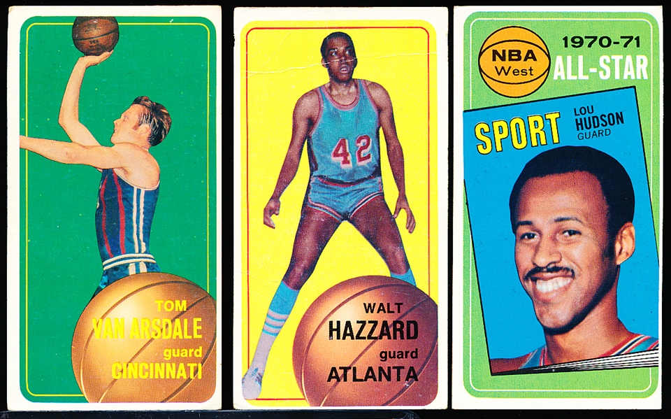 1970-71 Topps Basketball- 33 Asst