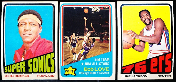 1972-73 Topps Basketball- 25 Diff
