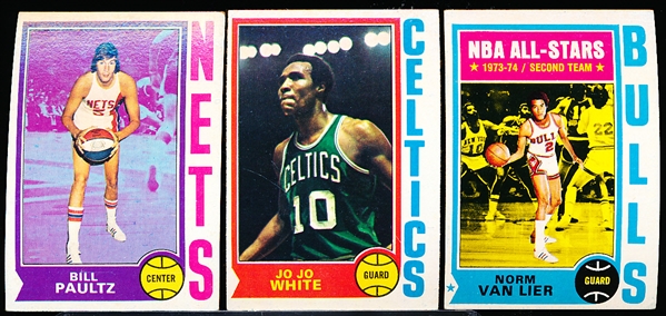 1974-75 Topps Basketball- 50 Asst