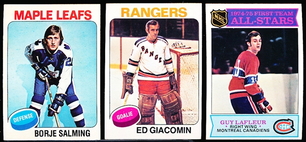 1975-76 Topps Hockey- 115 Asst