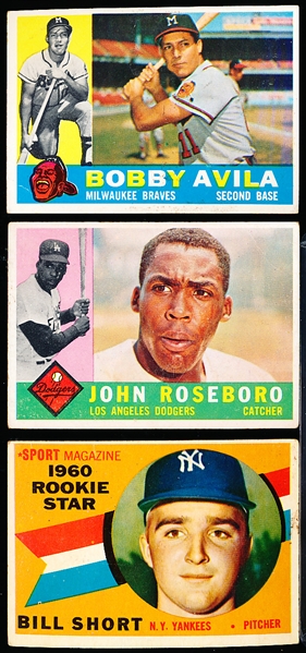 1960 Topps Bb- 30 Diff
