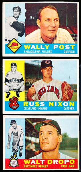 1960 Topps Bb- 20 Diff